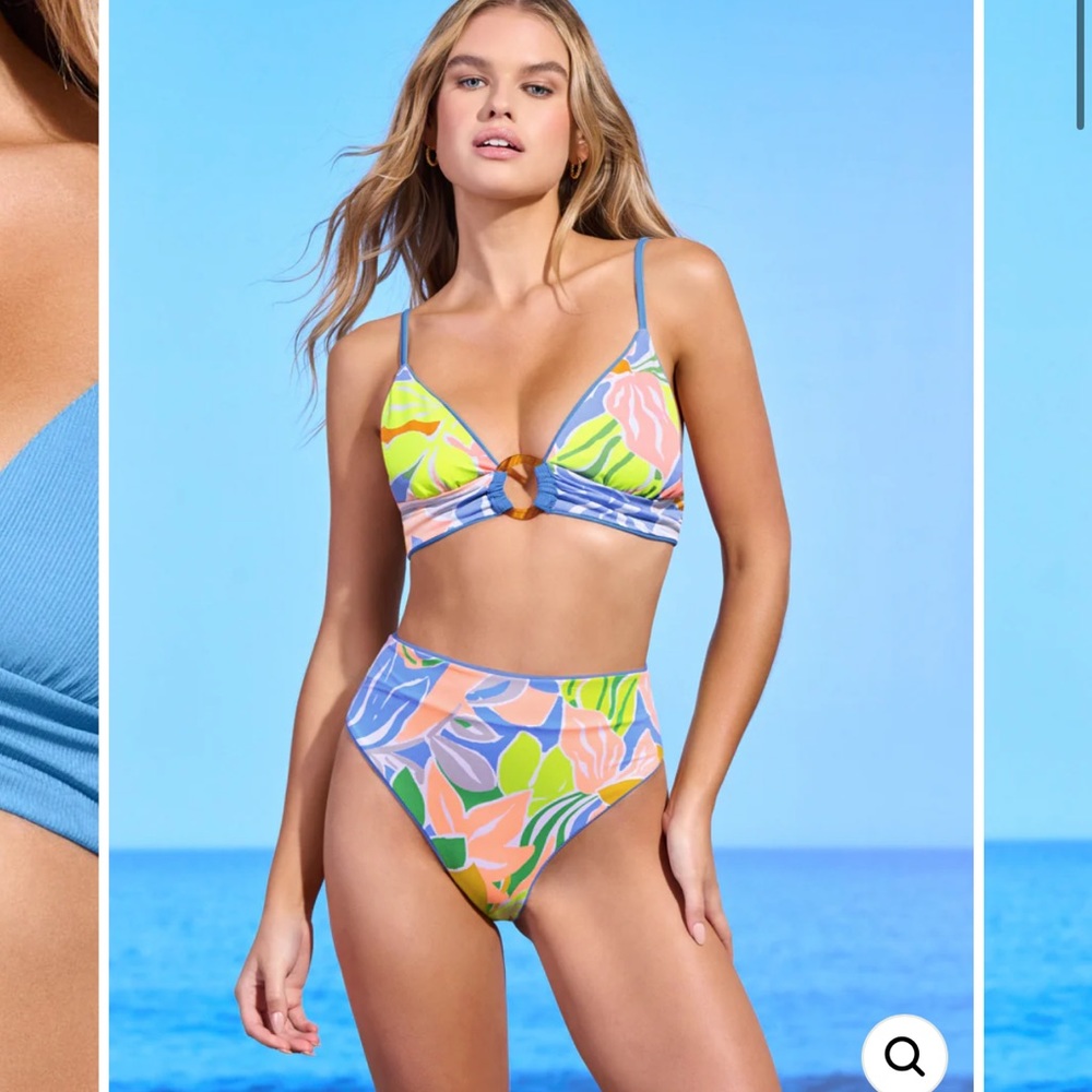 Maaji reversable high waisted bikini NWOT!